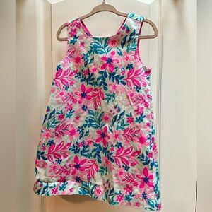 Girls Tommy Bahama Pink and Blue Floral Dress size 2T